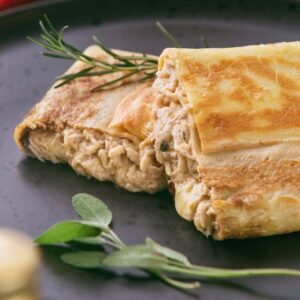 Crepioca de Frango e Requeijão