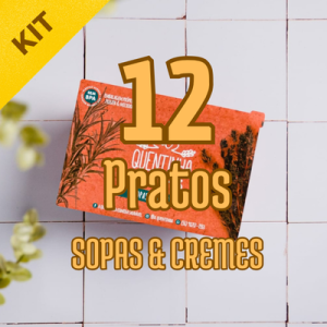 Kit Sopas e Cremes 12 Pratos