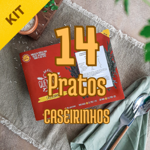 Kit Caseirinhos 14 Pratos