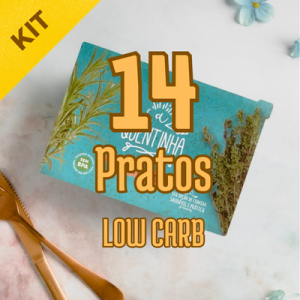Kit Low Carb 14 Pratos